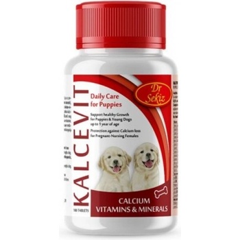 Image 1 of Semaco Dr Sekiz Semaco KALCEVIT - Калций, Витамини и Минерали За Бебета, Бременни и Кърмещи Кучета - 100 Таблетки, Сърбия
