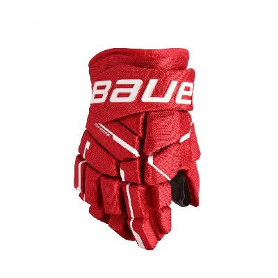 Bauer Rukavice Bauer Supreme M5Pro S23 JR, Junior, červená, 11"