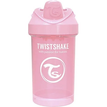 Image 1 of Twistshake Бебешка чаша с преходен накрайник Twistshake Crawler Cup - Розова, 300 ml (78273)