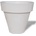 Serinova SERINOVA-Кашпа Ø126xh126cm 200L БЯЛА/ АНТРАЦИТ (PY126) (0150355)