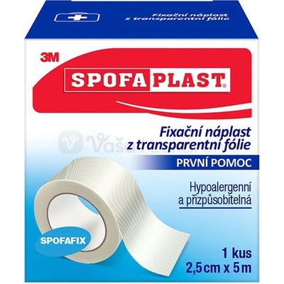 3M Spofaplast č.732 fixačná náplasť 2,5 cm x 5 m