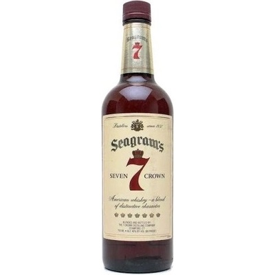 Seagramis Seven Crown 40% 1 l (čistá fľaša)