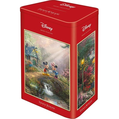 - Puzzle Kinkade: Disney, Mickey and Minnie TIN - 500 piese