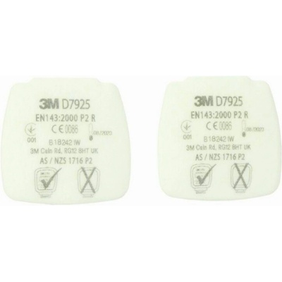 3M Предфилтър 3M D7925 Secure Click P2 R за прах и аерозоли (7100197286)
