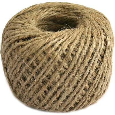 Motúz HEMP, jutový 080 g, 80 m, 1,5 mm, hnedý
