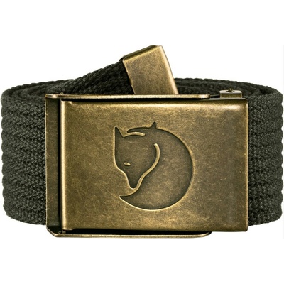 Fjällräven pásek Canvas Brass belt Mountain Grey