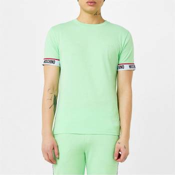 Moschino Тениска MOSCHINO Logo Band T-Shirt - Green
