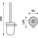 Nimco Bormo Toaletní WC kartáč BR 11094KU 26