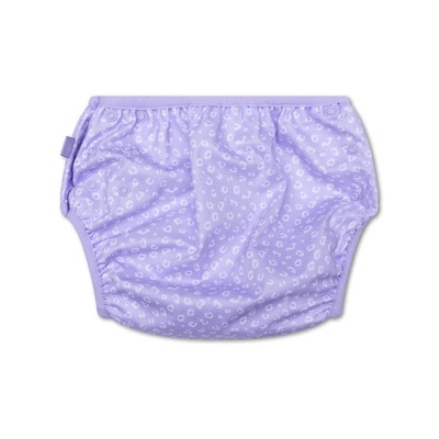 Swim Essentials: Памперс Бански с копчета - за възраст 0-3 години "Lila Leopard (SWE-2023SE806)