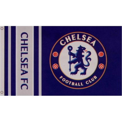 CurePink: | Vlajka FC Chelsea: Znak (152 x 91 cm) modrá [141755]