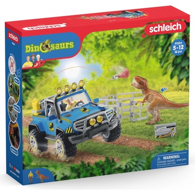 Schleich 41464 Terénne vozidlo s vonkajším výbehom pre dinosaura