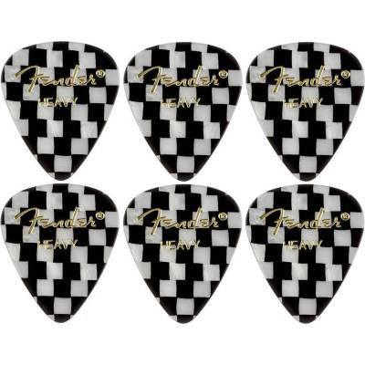 Fender 351 Shape Premium 6 Перце за китара (198-0351-313-KS-6PACK-SET)