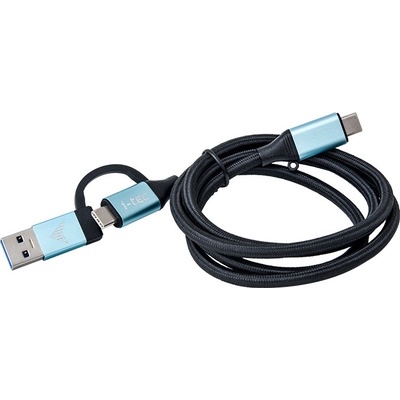 i-tec propojovací kabel USB 3.1 (Type-C) na USB 3.1 (Type-C) s USB 3.0 adaptérem, 1m