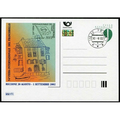 Česká pošta (2002) CDV 64 - O - P 80 - Riccione 2002 (razítko + kašet)
