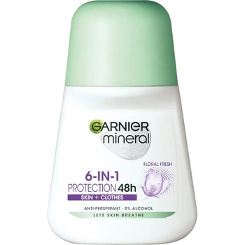 Garnier Mineral Protection 6-in-1 Floral Fresh roll-on 50 ml