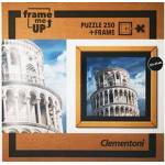 Clementoni Пъзел с рамка Clementoni от 250 части - Наклонената кула в Пиза (C38511)