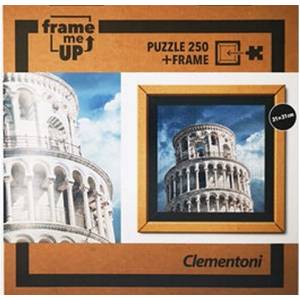 Clementoni Пъзел с рамка Clementoni от 250 части - Наклонената кула в Пиза (C38511)