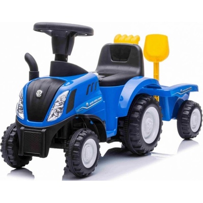mamido Detský traktor s prívesom New Holland T7 modrý