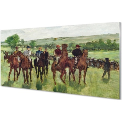 Obraz na skle Art jízda na koni 100x50 cm – Hledejceny.cz