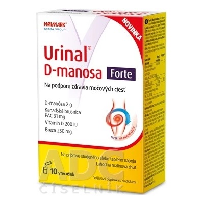 Walmark Urinal D-manosa Forte 10 sáčků