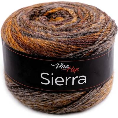 Pletací příze Sierra 150 g Varianta: 7 (7207) béžová hořčicová, Balení: 1 ks 50242/123002/233612