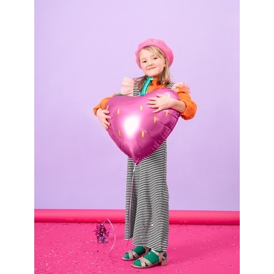 Party Deco Фолиев Балон, Ягодка, 42х45см