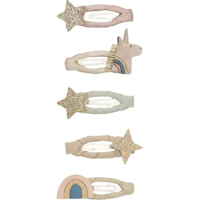 MIMI & LULA Sponky do vlasov Unicorn Mini sada 5 ks