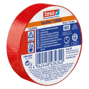 TESA ИЗОЛИРБАНД Tesa 20м х 19мм ЧЕРВЕН (53988-00021-00)