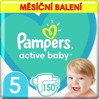 Pampers Active Baby 5 150 ks