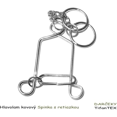 Hlavolam kovový Spinka