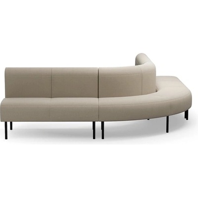 Rohová sedačka VARIETY, 90°, vnější, potahová látka Pod CS, písková – Zboží Mobilmania