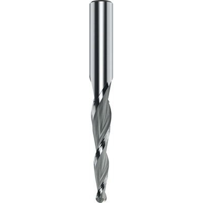 IGM F152 Řezbářská kuželová spirálová fréza HWM - D6x50 R3 A3° L100 S=12 Z2