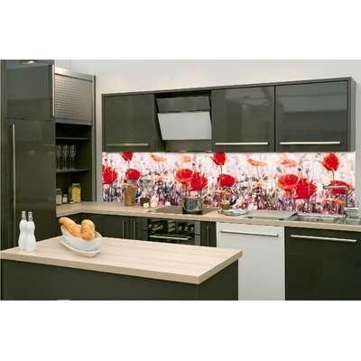 DIMEX ART Фототапет за кухня - мак 260 x 60 см