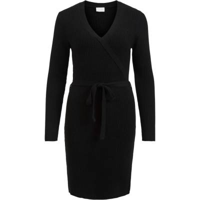 VILA Плетена рокля 'Ril' черно, размер M