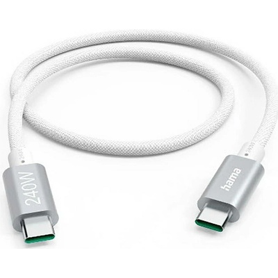 Hama 00201721 USB-C USB 3.2 Gen1 USB-C ® zástrčka 1,5m bílý
