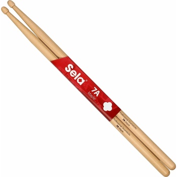 Image 1 of Sela SE 275 Professional Drumsticks 7A - 6 Pair Палки за барабани (SE 275)