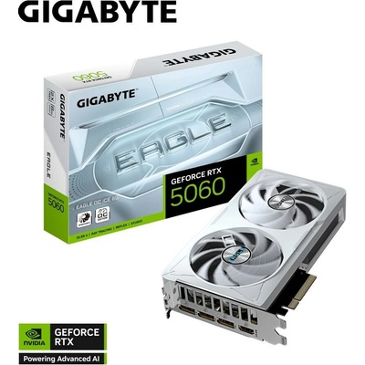 Gigabyte GeForce RTX 5060 EAGLE ICE OC 8GB GV-N5060EAGLEOC ICE-8GD