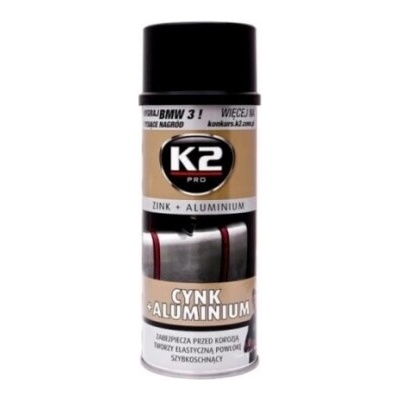 K2 Zinkový hlinikový spray 400ml