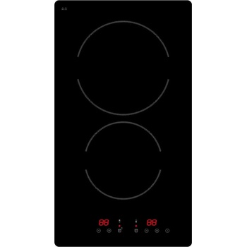 Crown Керамичен плот за вграждане Crown VCPK32. C, 3000W, Двоен, Таймер 90 мин, Черен (z165322)