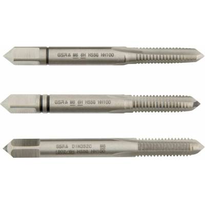 GSR B00105190 ručný závitník metrický M6 DIN 352 HSS-G 3 ks