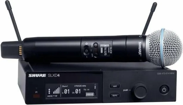 Shure SLXD24E/B58-J53