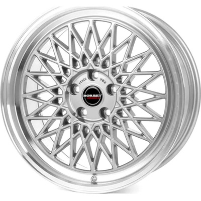 BORBET B 8x17 5x112 ET45 silver rim polished