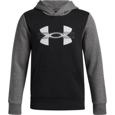Under Armour Rival Fleece Colorblock čierna