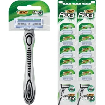 Image 1 of BIC САМОБРЪСНАЧКА flex 3 sensitive К 10 bic (bic 980135)
