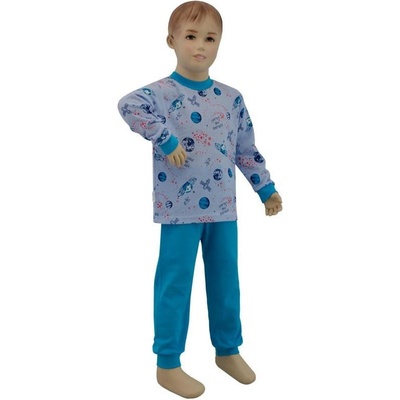 Esito Chlapecké pyžamo planety na modré