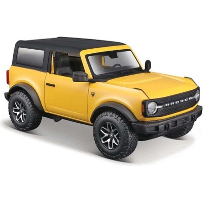 Maisto Ford Bronco 2021 Žlutý 1:24