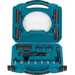Makita Комплект битове и вложки makita 1/4" с отвертка, 65 части d-42020 (d-42020)