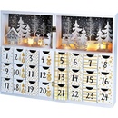 Solight LED Adventní kalendář kniha 40 x 30 cm