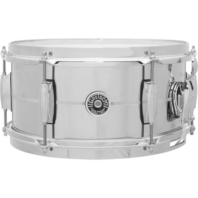 GRETSCH Brooklyn Chrome/Steel Snare 13"x7"