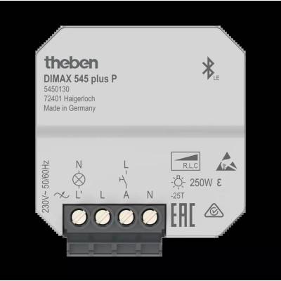 Theben 5450130 stmívač pod omítku bílá
